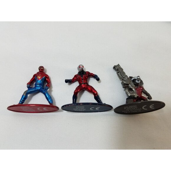 Marvel Nano Metalfigs mixed lot of 18 figures Spider-verse Spider-man Thanos - Picture 14 of 16